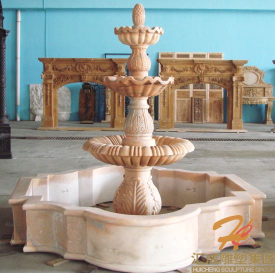 石雕噴泉